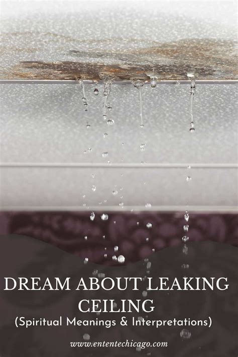 Leaky Ceiling Spiritual Meaning (Spirituality in Seepage)